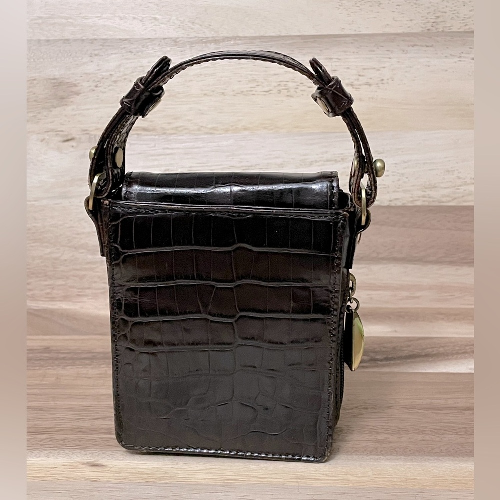 DKNY Donna Karen NY vintage 80s NWOT Crocodile leather Vintage collectible